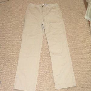 Boys Size 18 Old Navy Straight Khaki Pants